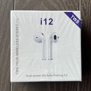 TWS i12 wireless earphones